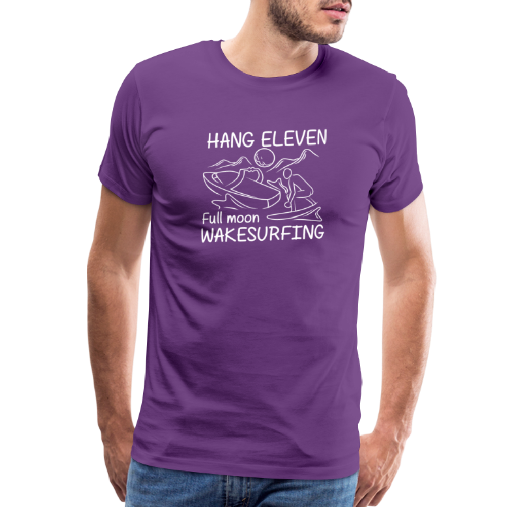 Hang Eleven Men's Premium T-Shirt - purple