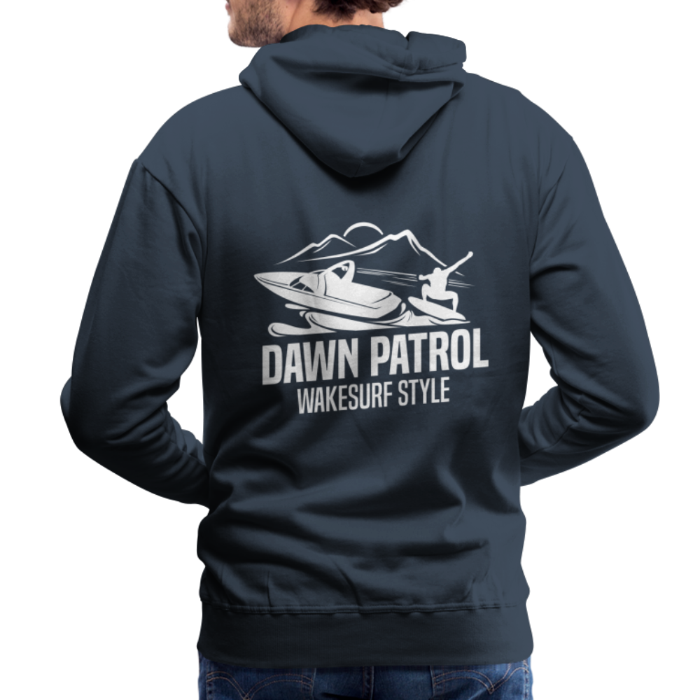 Dawn Patrol Wakesurf Style Men’s Premium Hoodie - navy