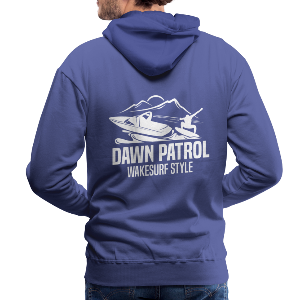 Dawn Patrol Wakesurf Style Men’s Premium Hoodie - royal blue