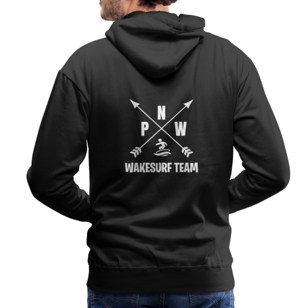 PNW Wakesurf Team Men’s Premium Hoodie - black