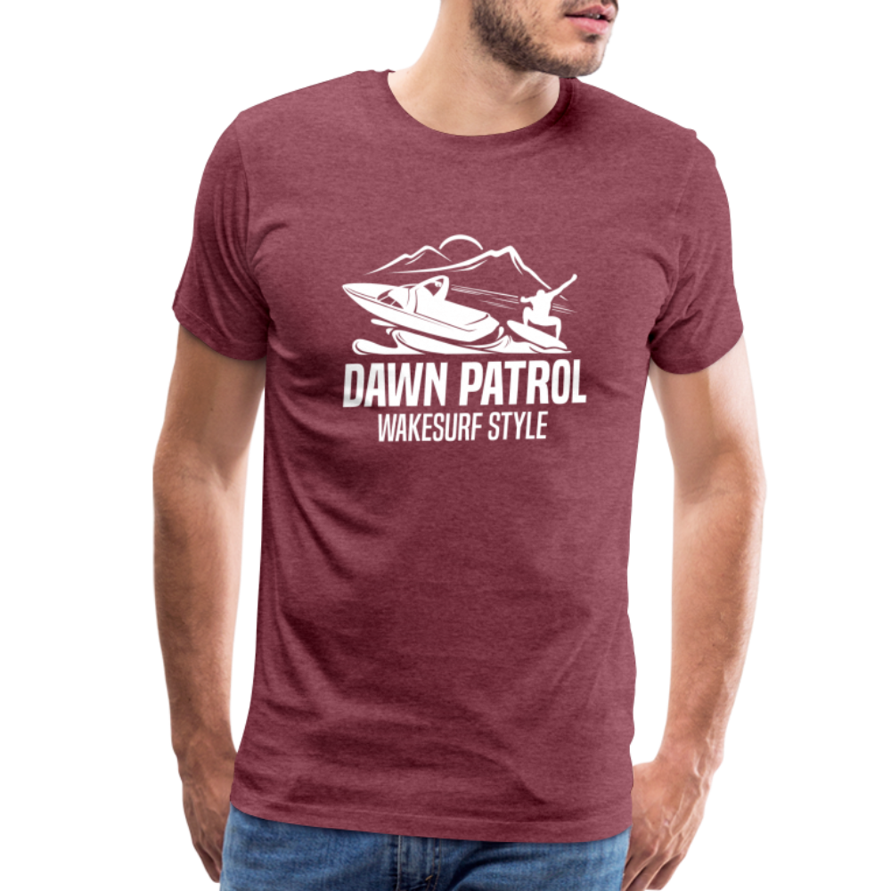 Dawn Patrol Men's Premium T-Shirt - heather burgundy