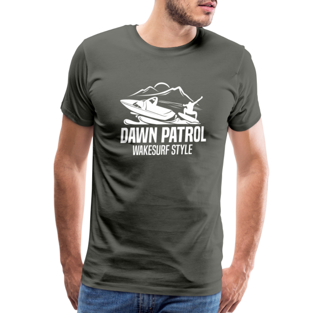 Dawn Patrol Men's Premium T-Shirt - asphalt gray