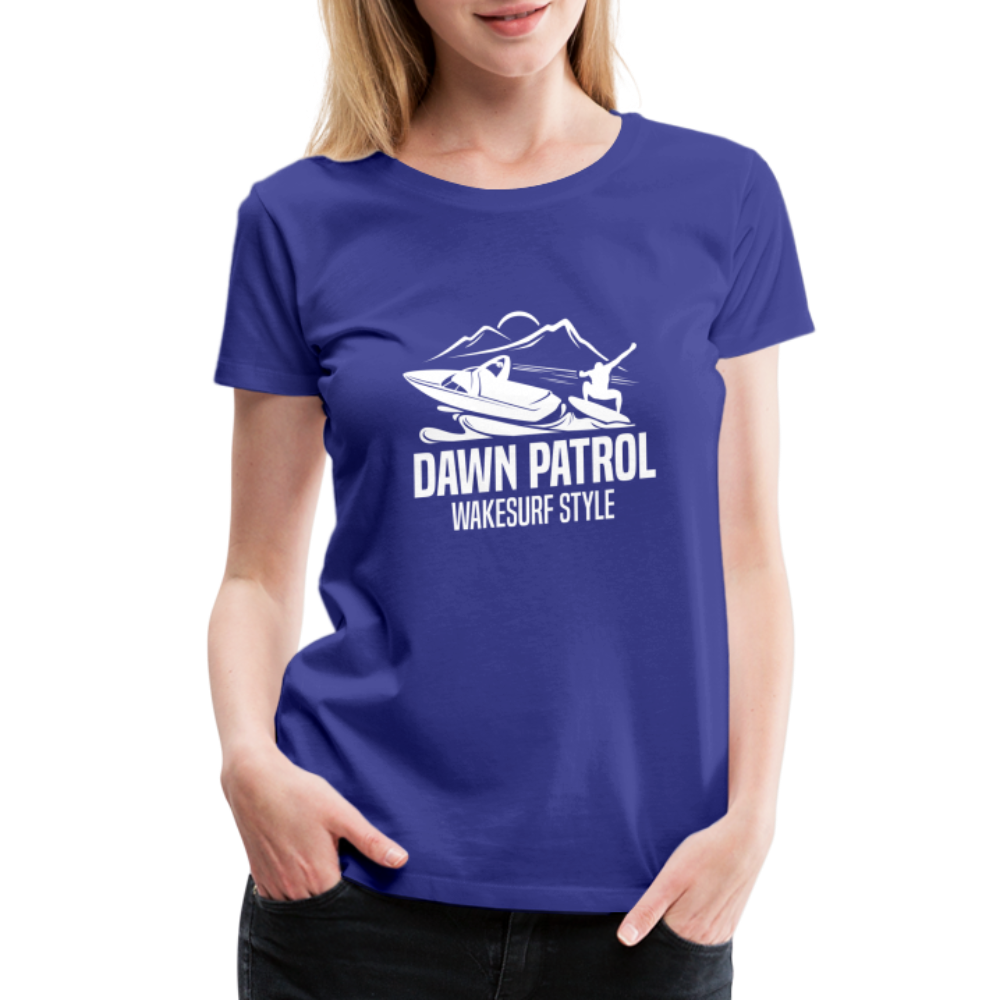 Dawn Patrol Women’s Premium T-Shirt - royal blue