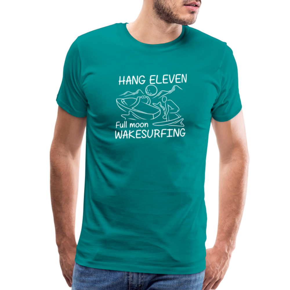 Hang Eleven Men's Premium T-Shirt - teal