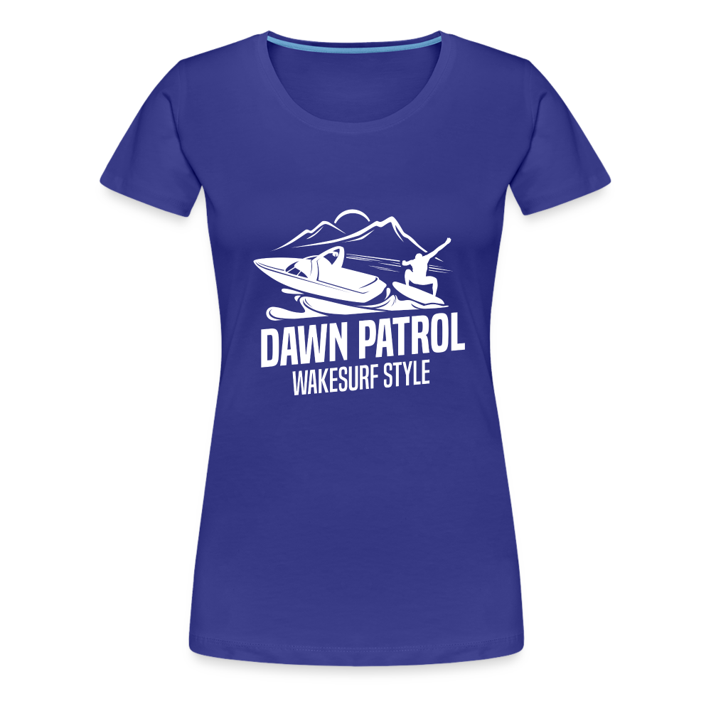 Dawn Patrol Women’s Premium T-Shirt - royal blue