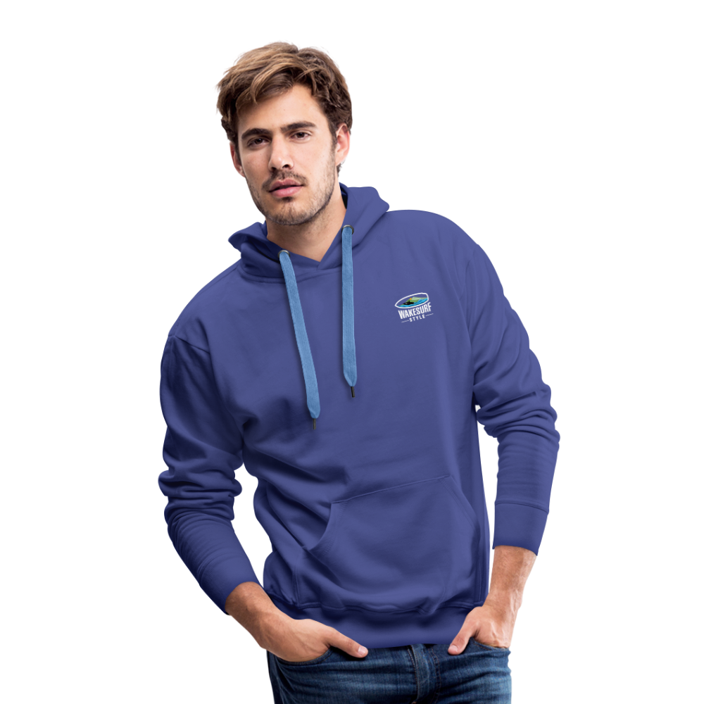 Full Moon Wakesurf Style Men’s Premium Hoodie - royal blue