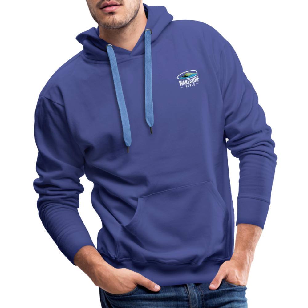 Board Meeting In Session Wakesurf Style Men’s Premium Hoodie - royal blue