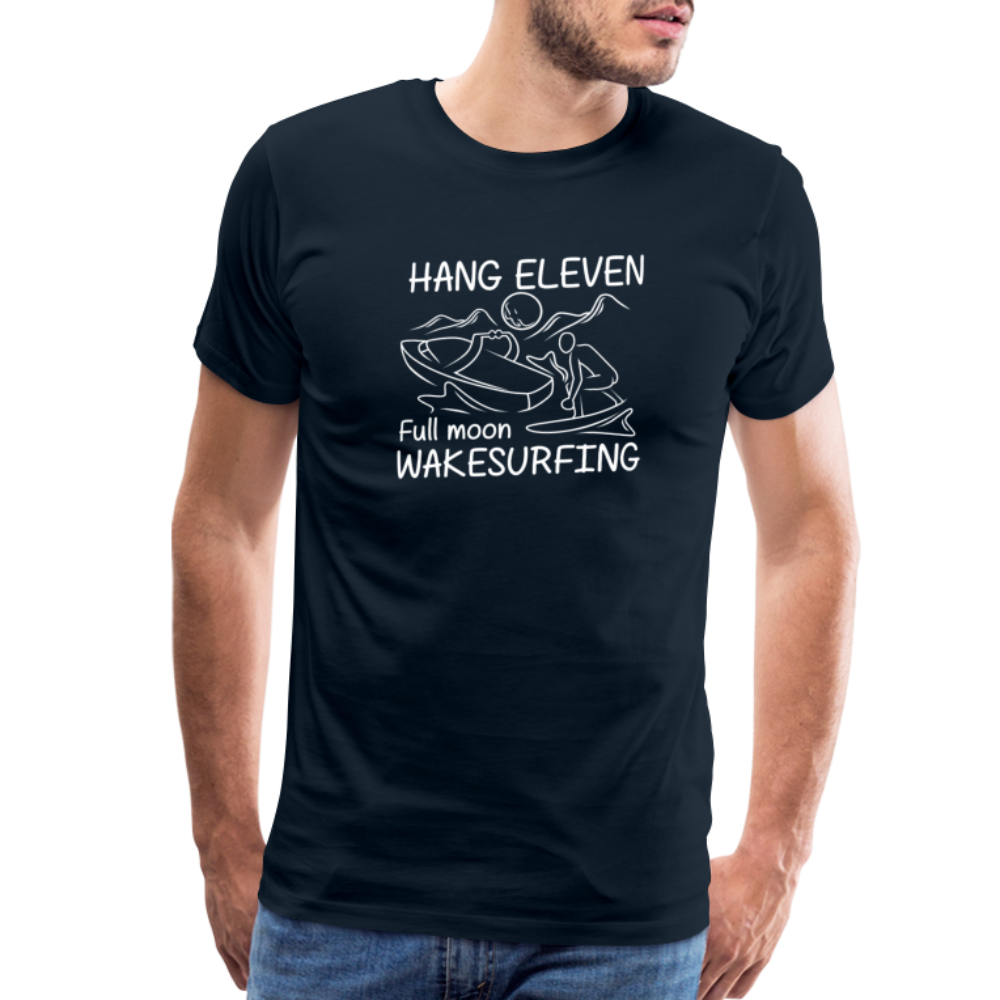 Hang Eleven Men's Premium T-Shirt - deep navy