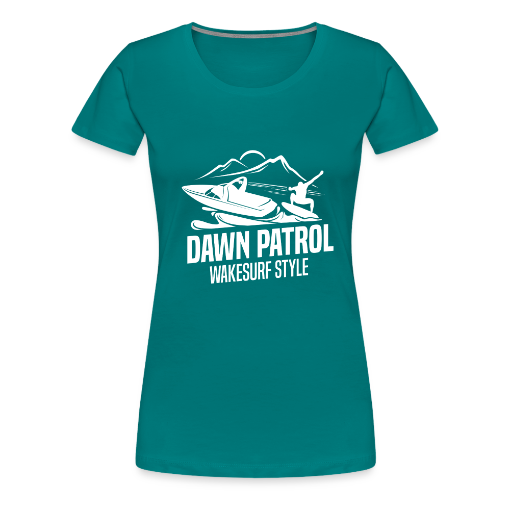 Dawn Patrol Women’s Premium T-Shirt - teal