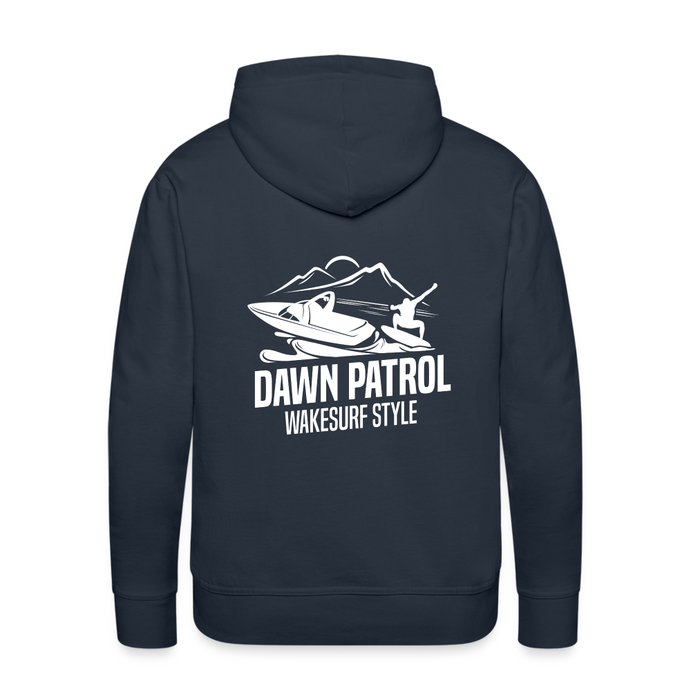 Dawn Patrol Wakesurf Style Men’s Premium Hoodie - navy