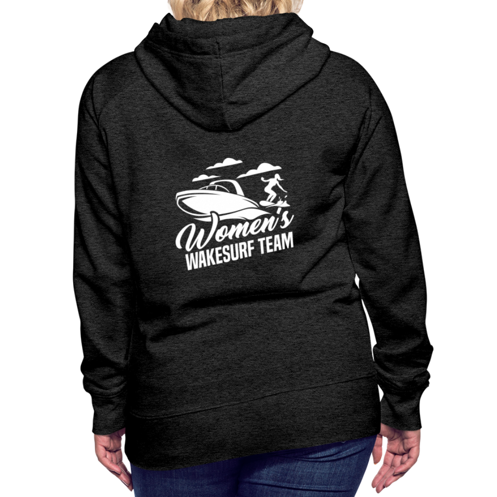 Women's Wakesurf Team Women’s Premium Hoodie - charcoal grey