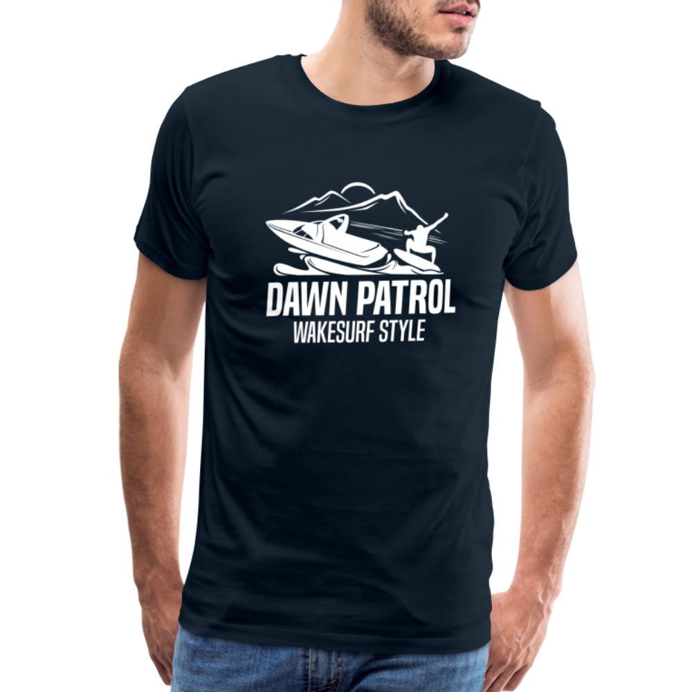 Dawn Patrol Men's Premium T-Shirt - deep navy