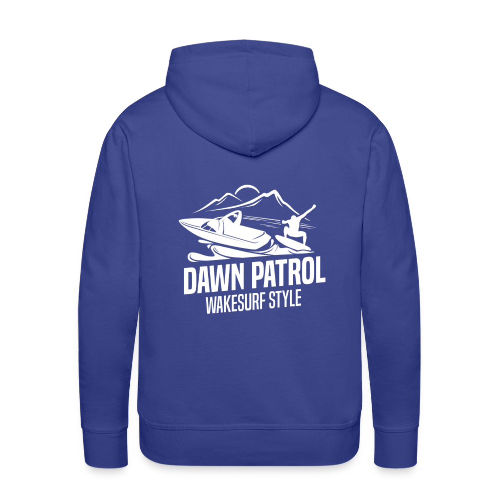 Dawn Patrol Wakesurf Style Men’s Premium Hoodie - royal blue