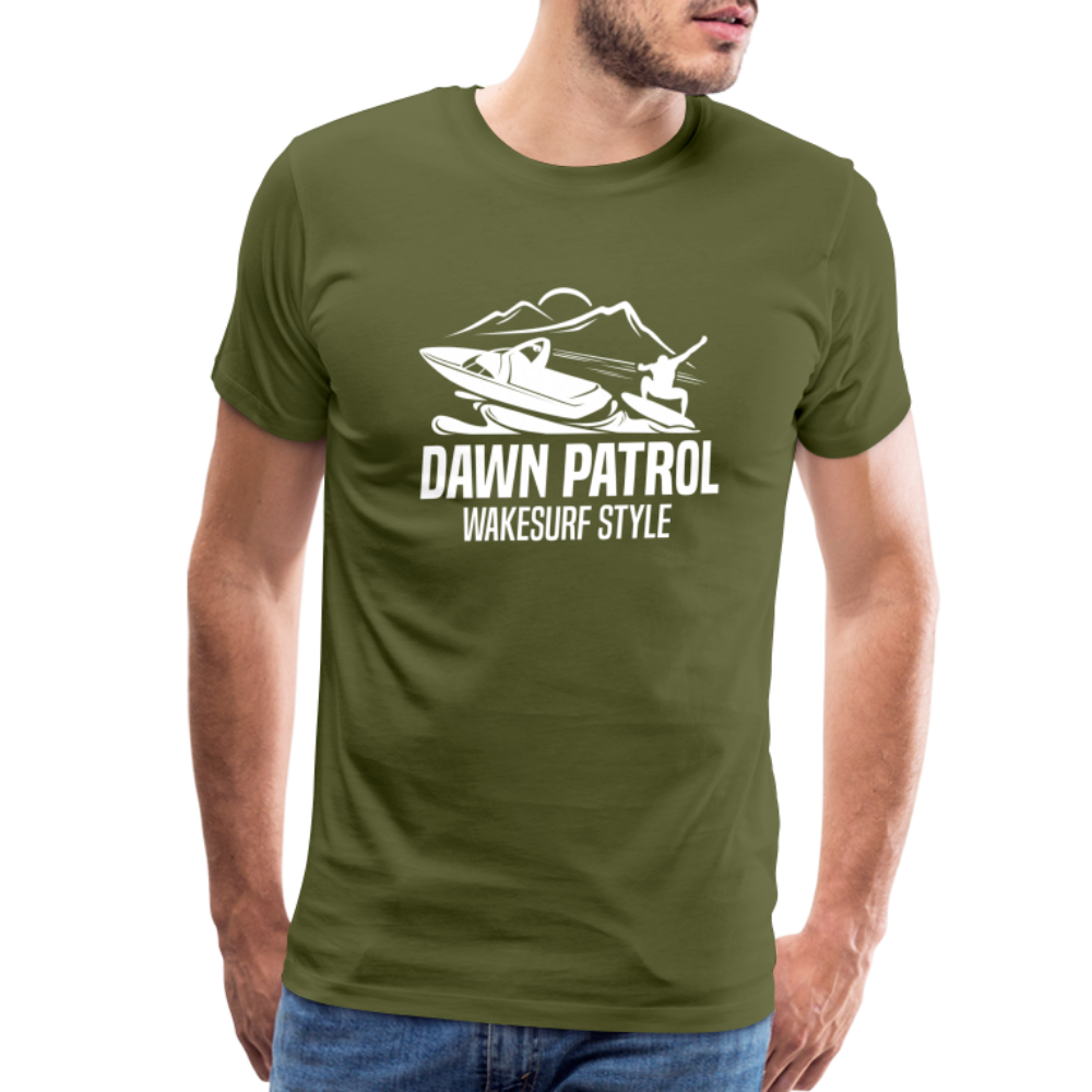 Dawn Patrol Men's Premium T-Shirt - olive green