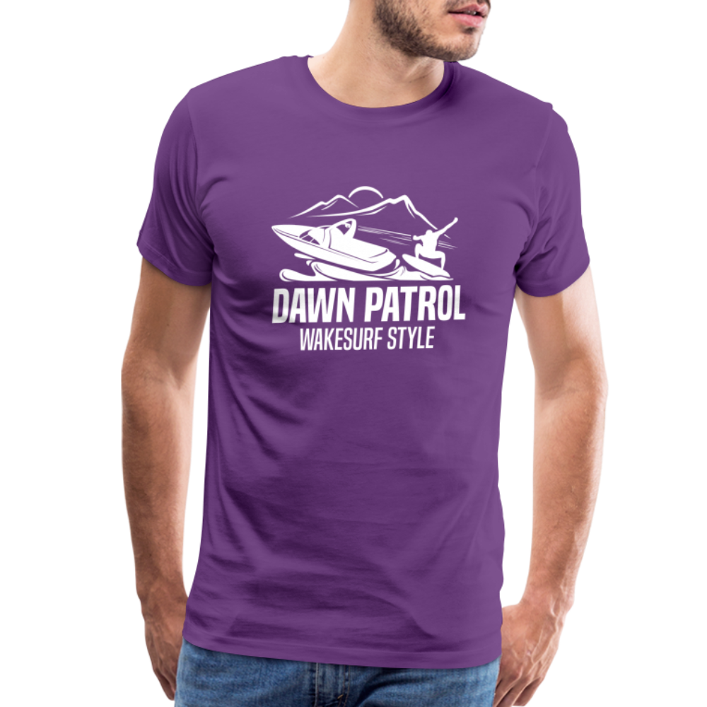 Dawn Patrol Men's Premium T-Shirt - purple