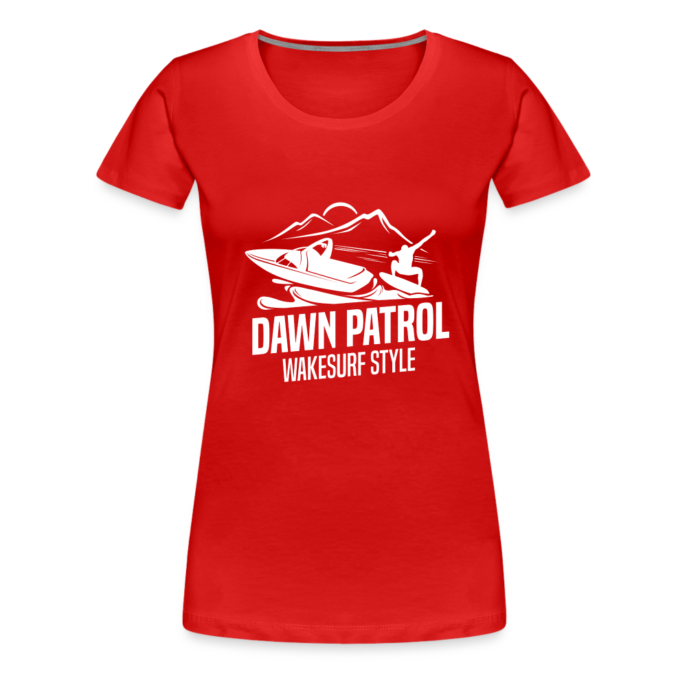 Dawn Patrol Women’s Premium T-Shirt - red