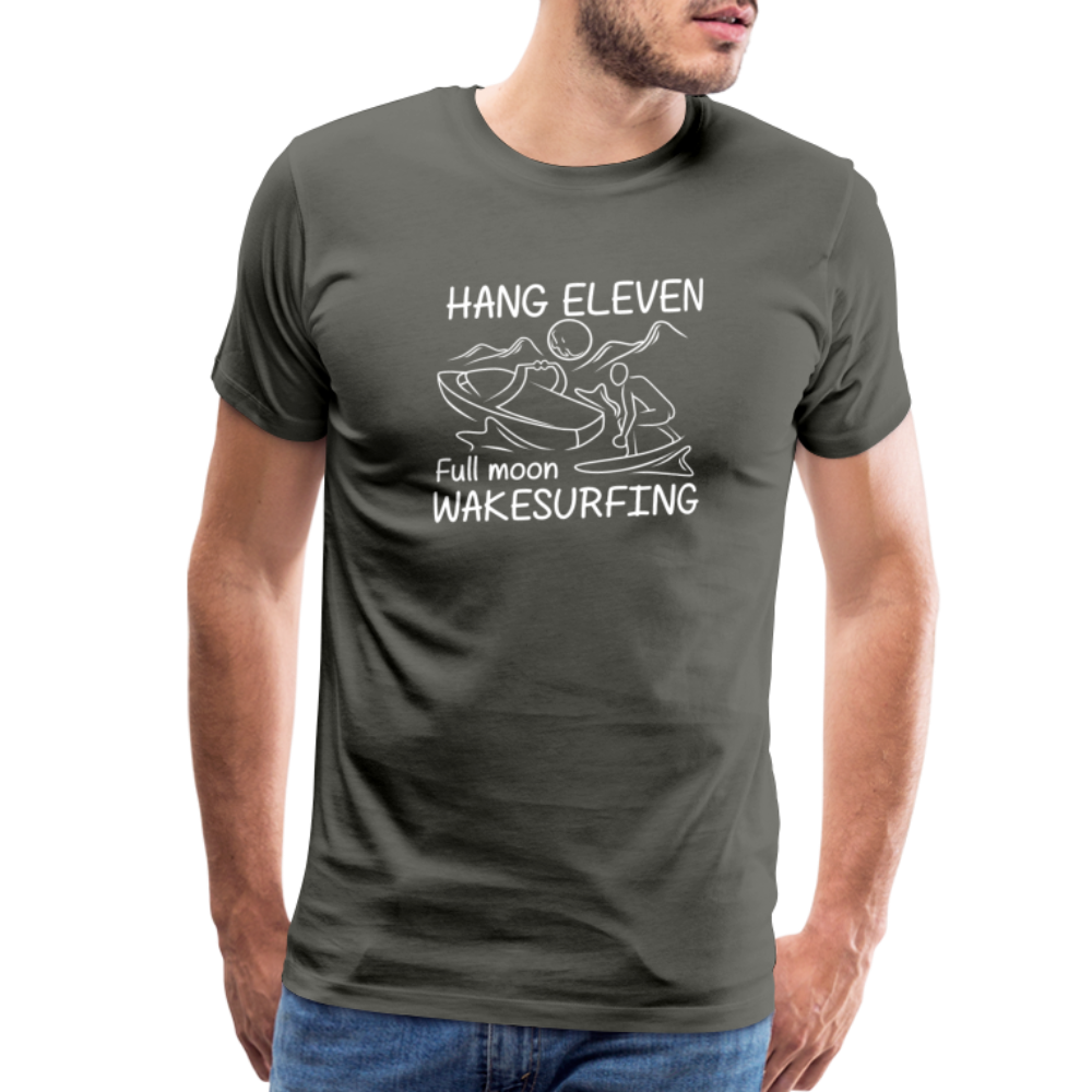 Hang Eleven Men's Premium T-Shirt - asphalt gray