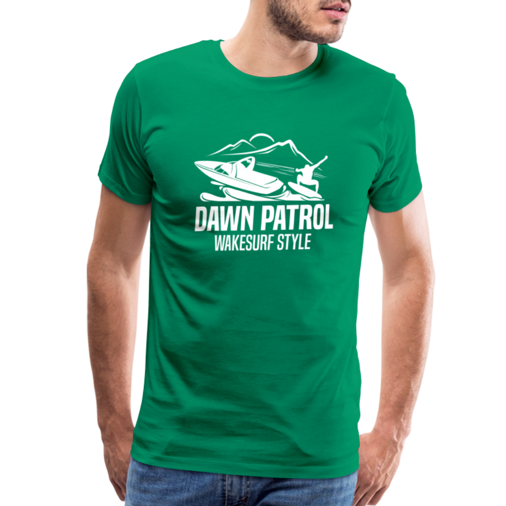 Dawn Patrol Men's Premium T-Shirt - kelly green