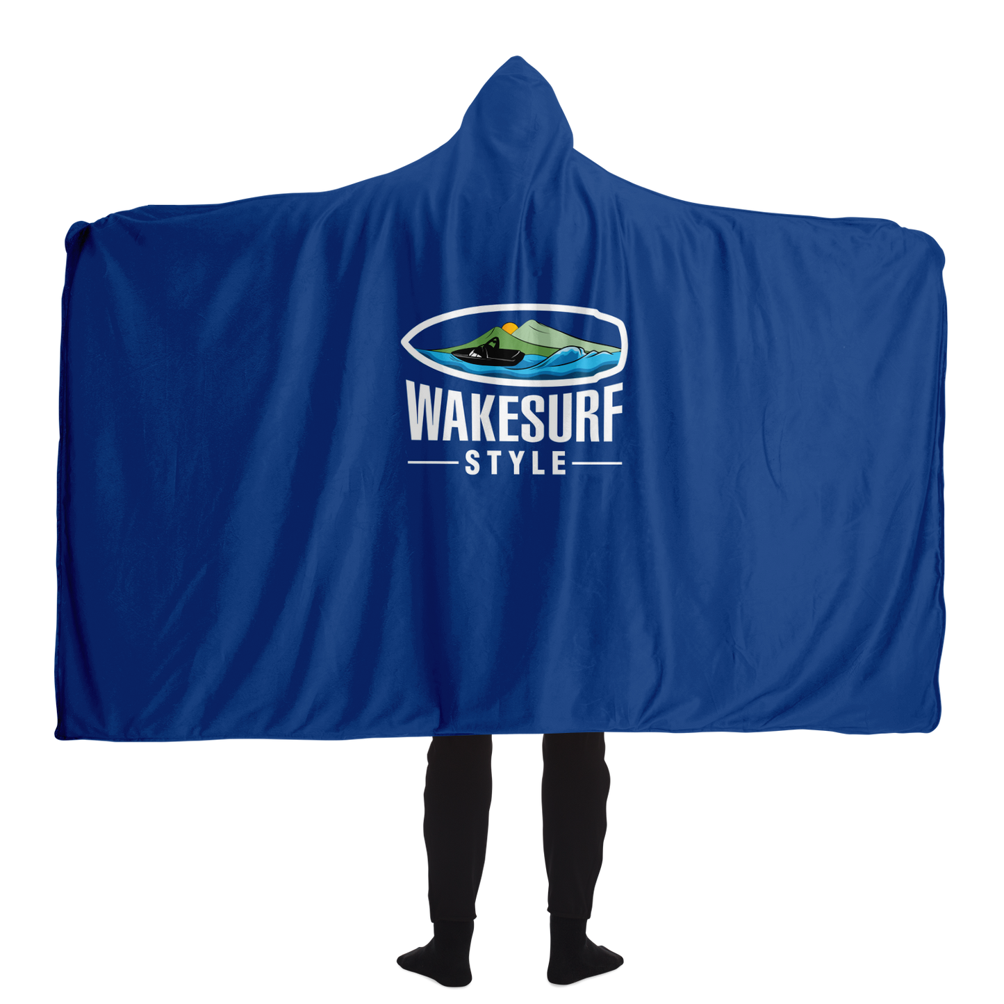 Wakesurf Style Premium Hooded Blanket