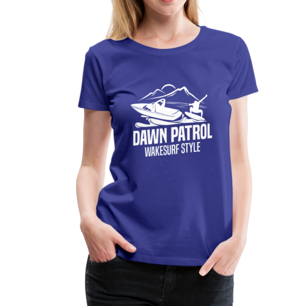 Dawn Patrol Women’s Premium T-Shirt - royal blue