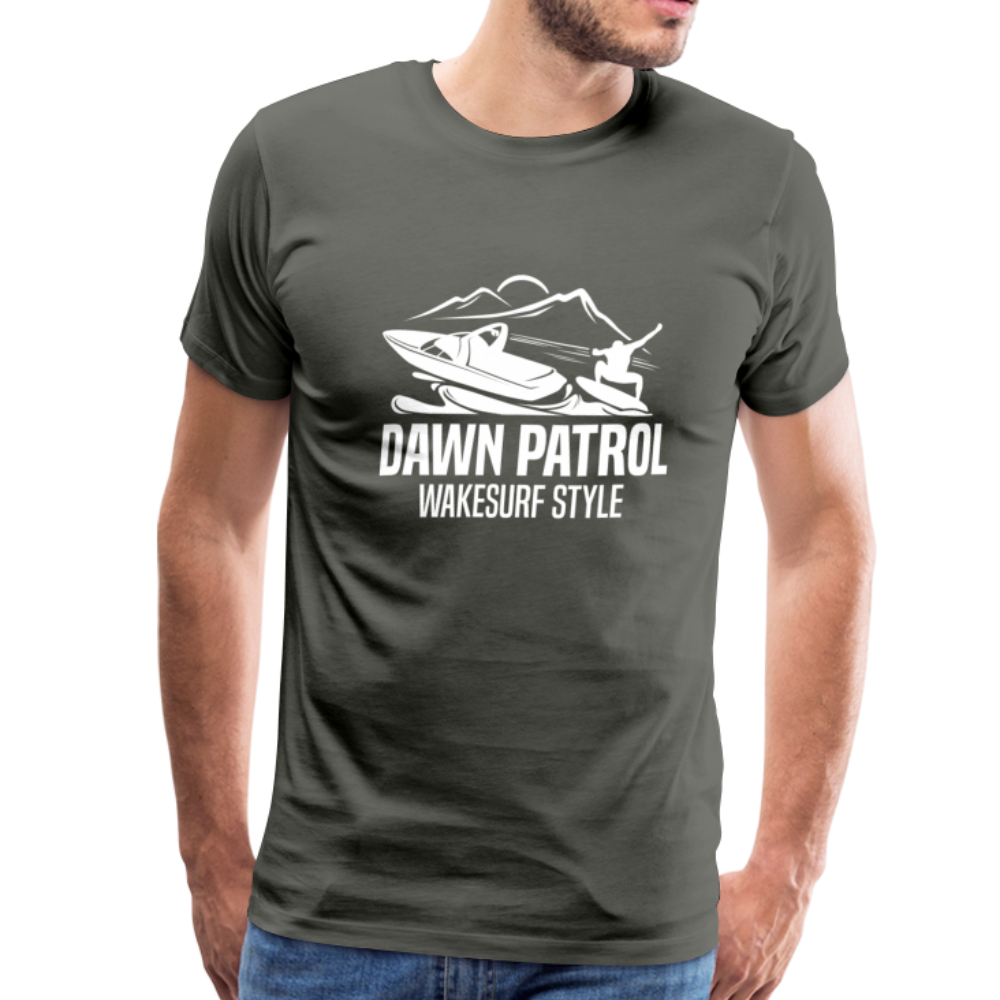 Dawn Patrol Men's Premium T-Shirt - asphalt gray
