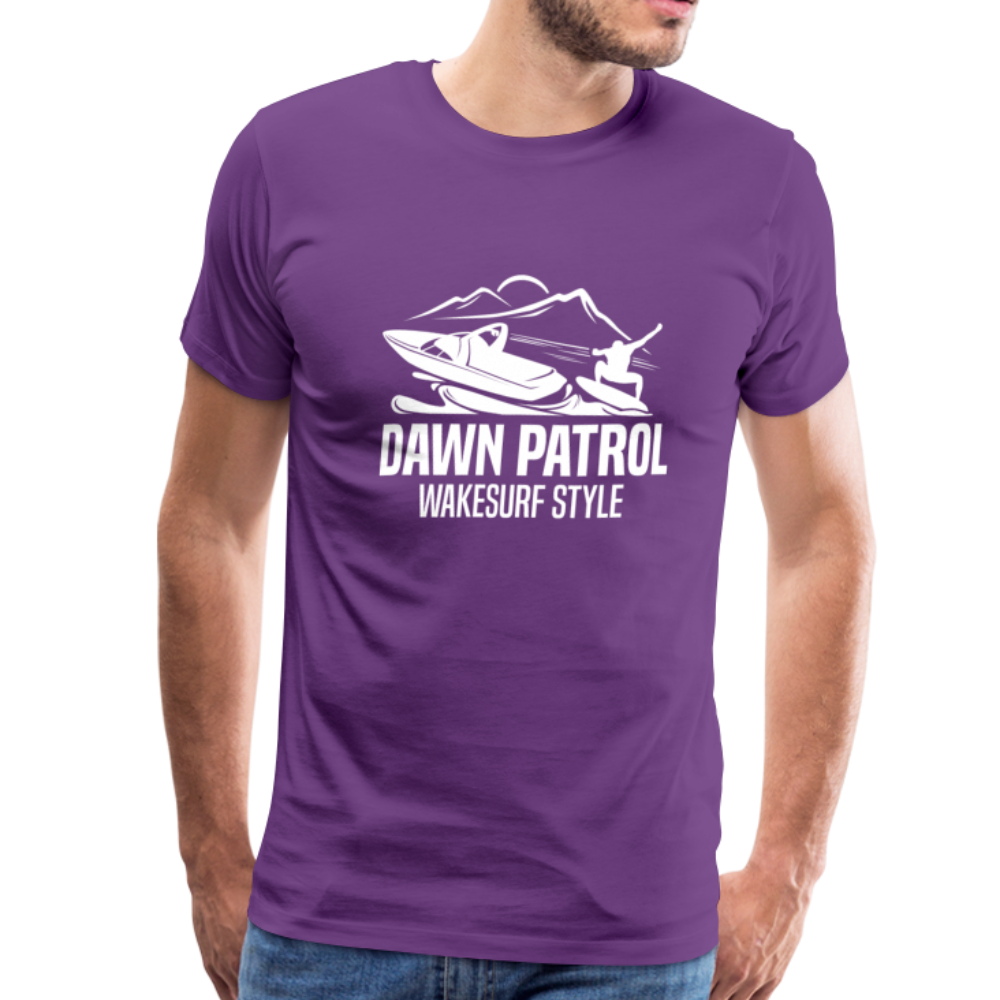 Dawn Patrol Men's Premium T-Shirt - purple