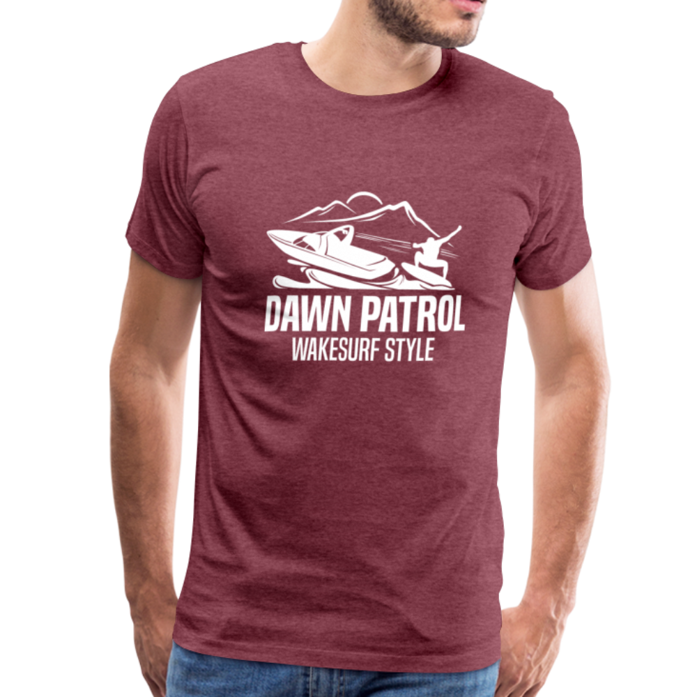 Dawn Patrol Men's Premium T-Shirt - heather burgundy