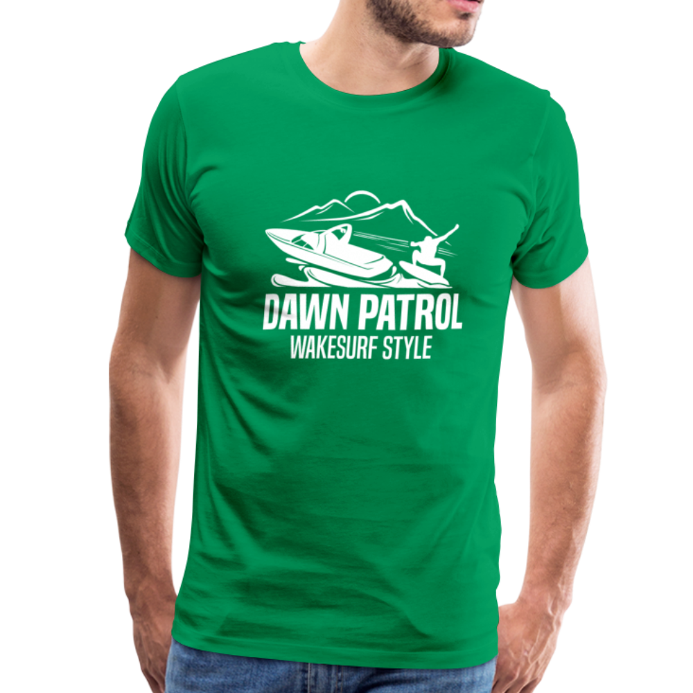 Dawn Patrol Men's Premium T-Shirt - kelly green