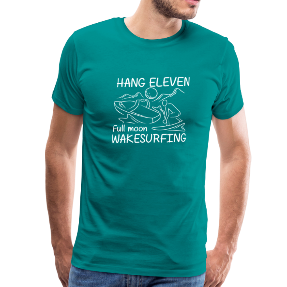 Hang Eleven Men's Premium T-Shirt - teal