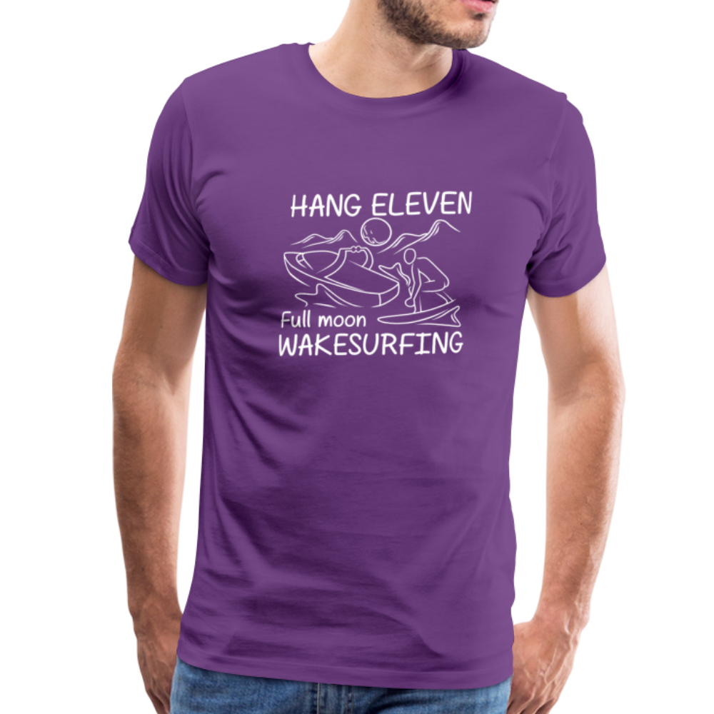 Hang Eleven Men's Premium T-Shirt - purple
