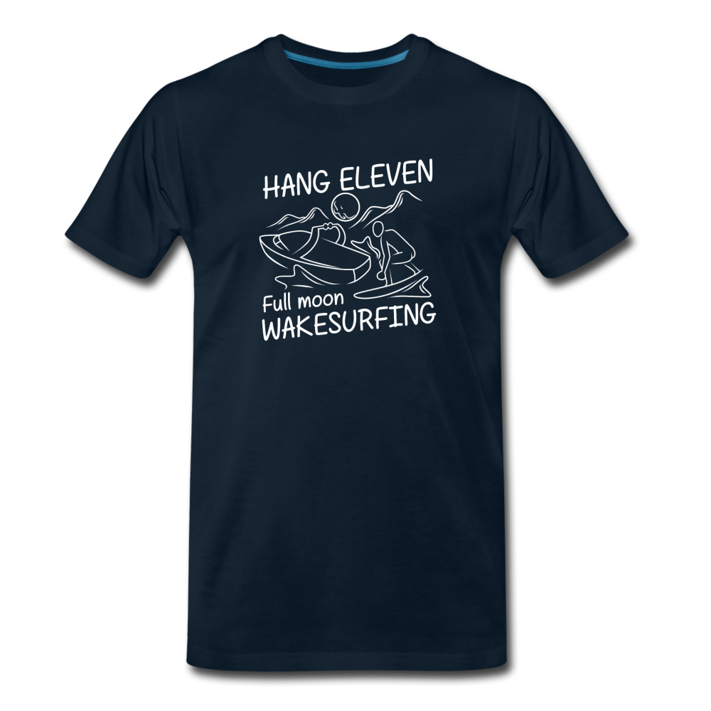 Hang Eleven Men's Premium T-Shirt - deep navy