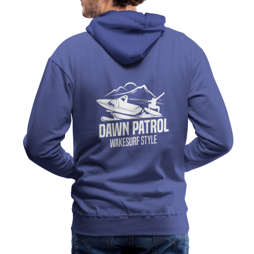 Dawn Patrol Wakesurf Style Men’s Premium Hoodie - royalblue