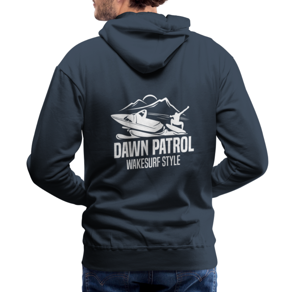 Dawn Patrol Wakesurf Style Men’s Premium Hoodie - navy