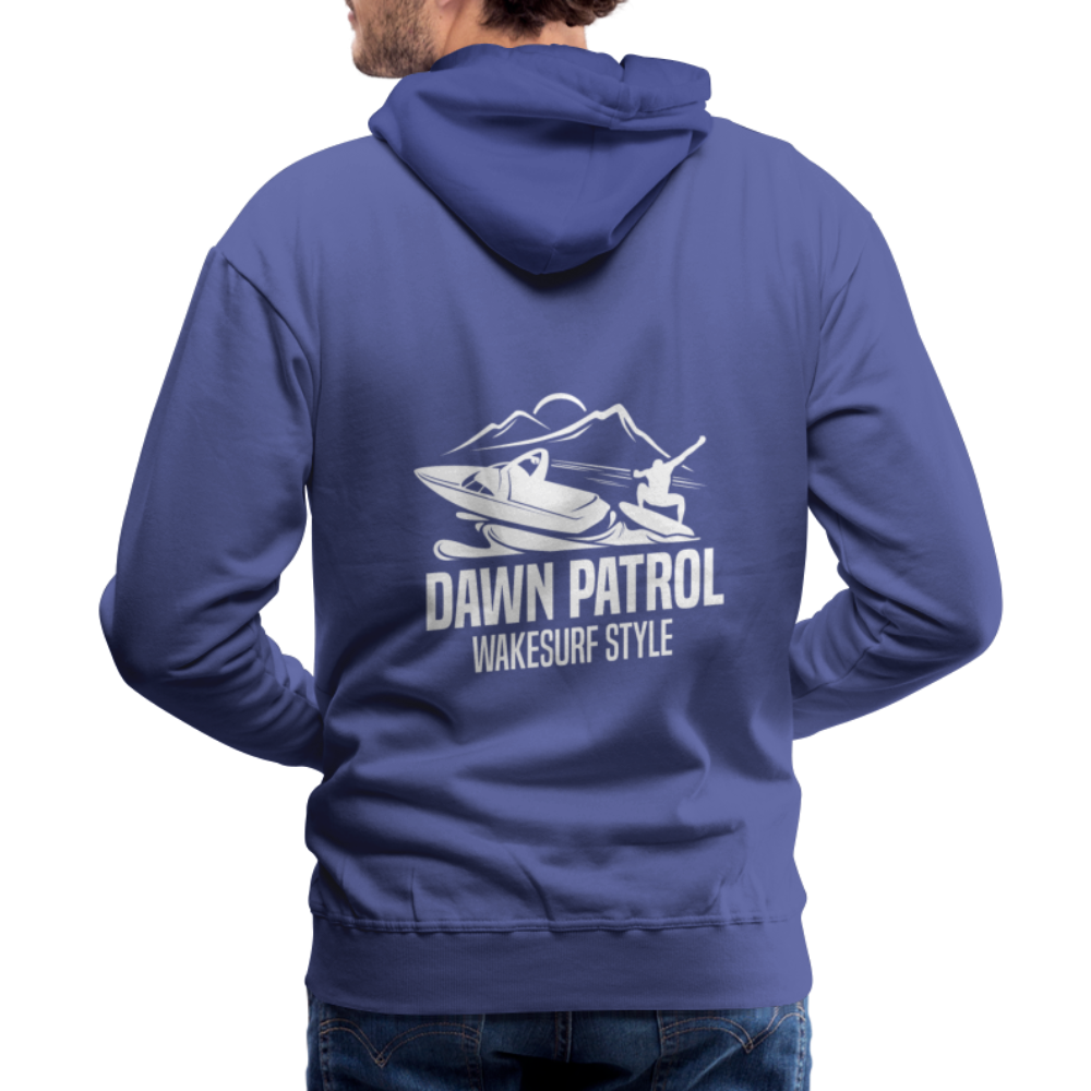 Dawn Patrol Wakesurf Style Men’s Premium Hoodie - royalblue