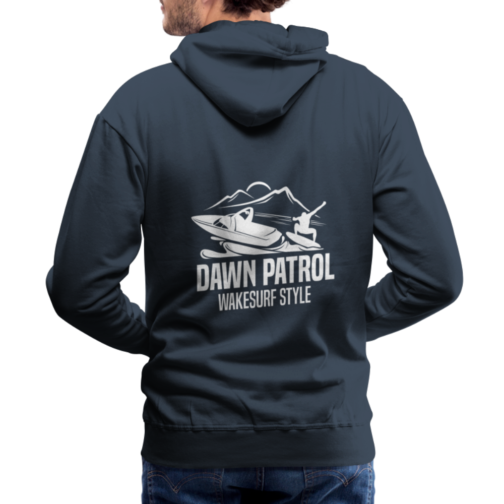 Dawn Patrol Wakesurf Style Men’s Premium Hoodie - navy