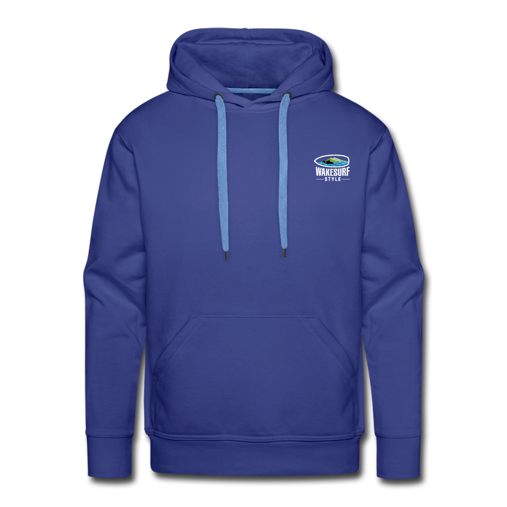 Dawn Patrol - Old Guy Wakesurf Team Men’s Premium Hoodie - royal blue